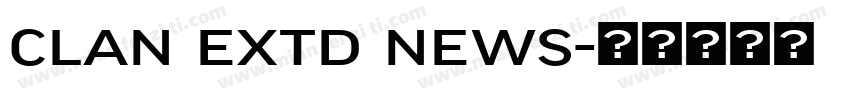 clan extd news字体转换